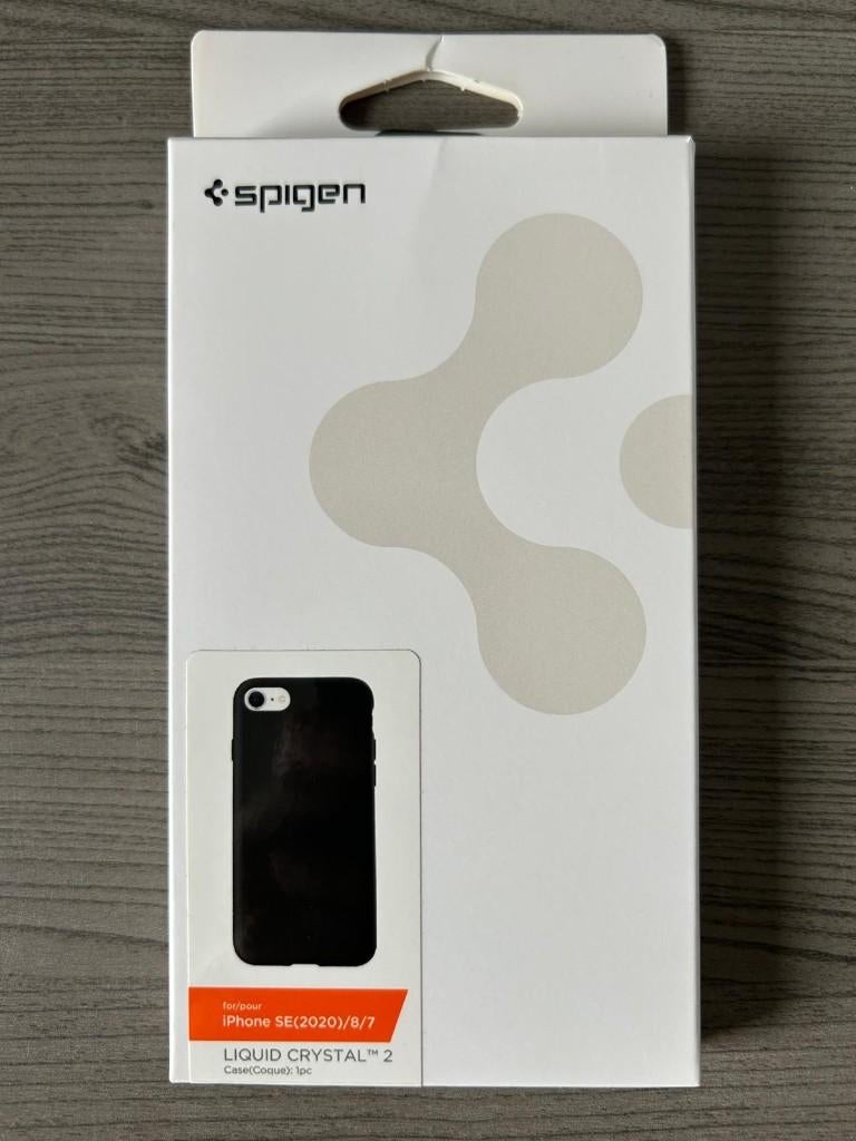 Spigen Liquid Crystal hoesje voor Apple iPhone 7/8/SE, Télécoms, Téléphonie mobile | Housses, Coques & Façades | Apple iPhone