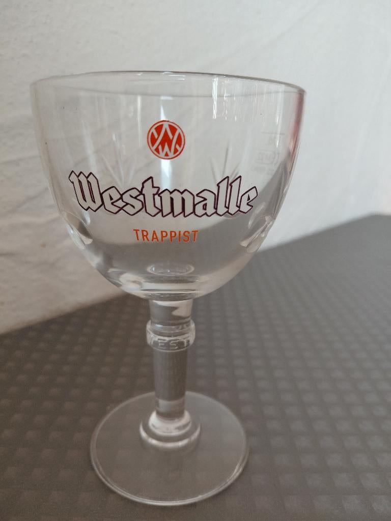 Westmalle trappist degustatieglas, Verzamelen, Ophalen of Verzenden, Zo goed als nieuw, Bierglas