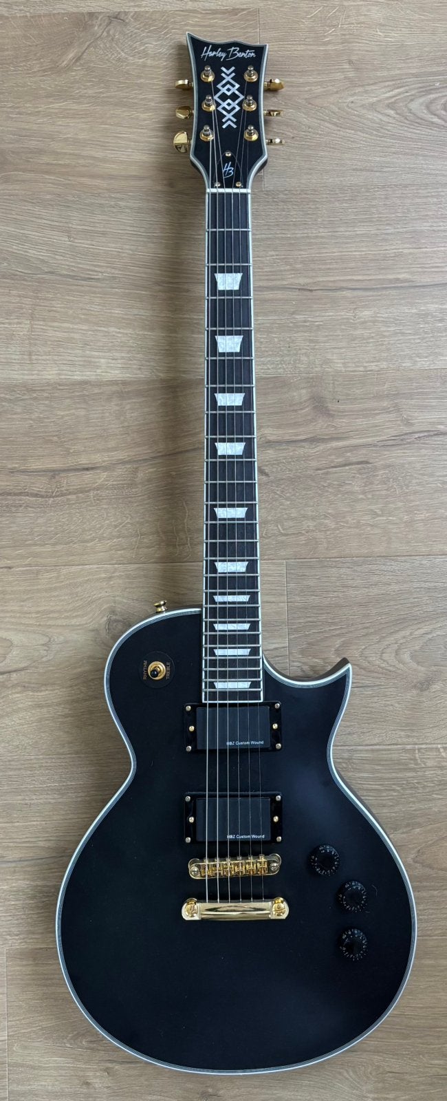Harley Benton SC-1000SBK Progressive, Musique & Instruments, Enlèvement, Comme neuf