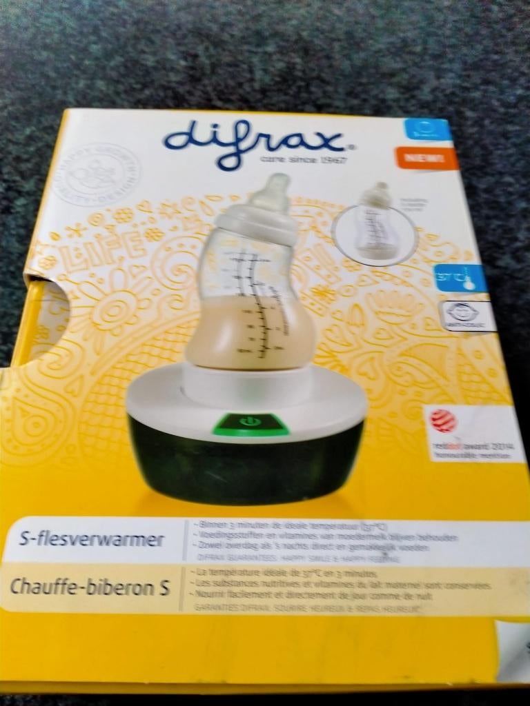 Flessenwarmer Difrax, Ophalen
