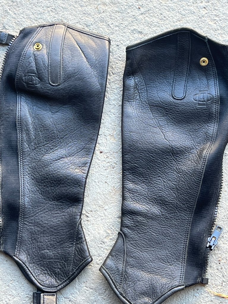 Protège-mollets d'équitation TOLGA pour homme, Autres marques, Noir, Comme neuf, Enlèvement