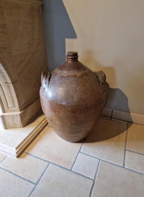 Antieke grote 18e eeuw Franse kruik, Ophalen of Verzenden