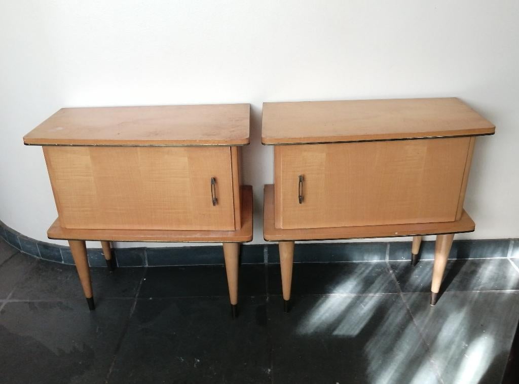 vintage nachtkastjes midcentury, Ophalen