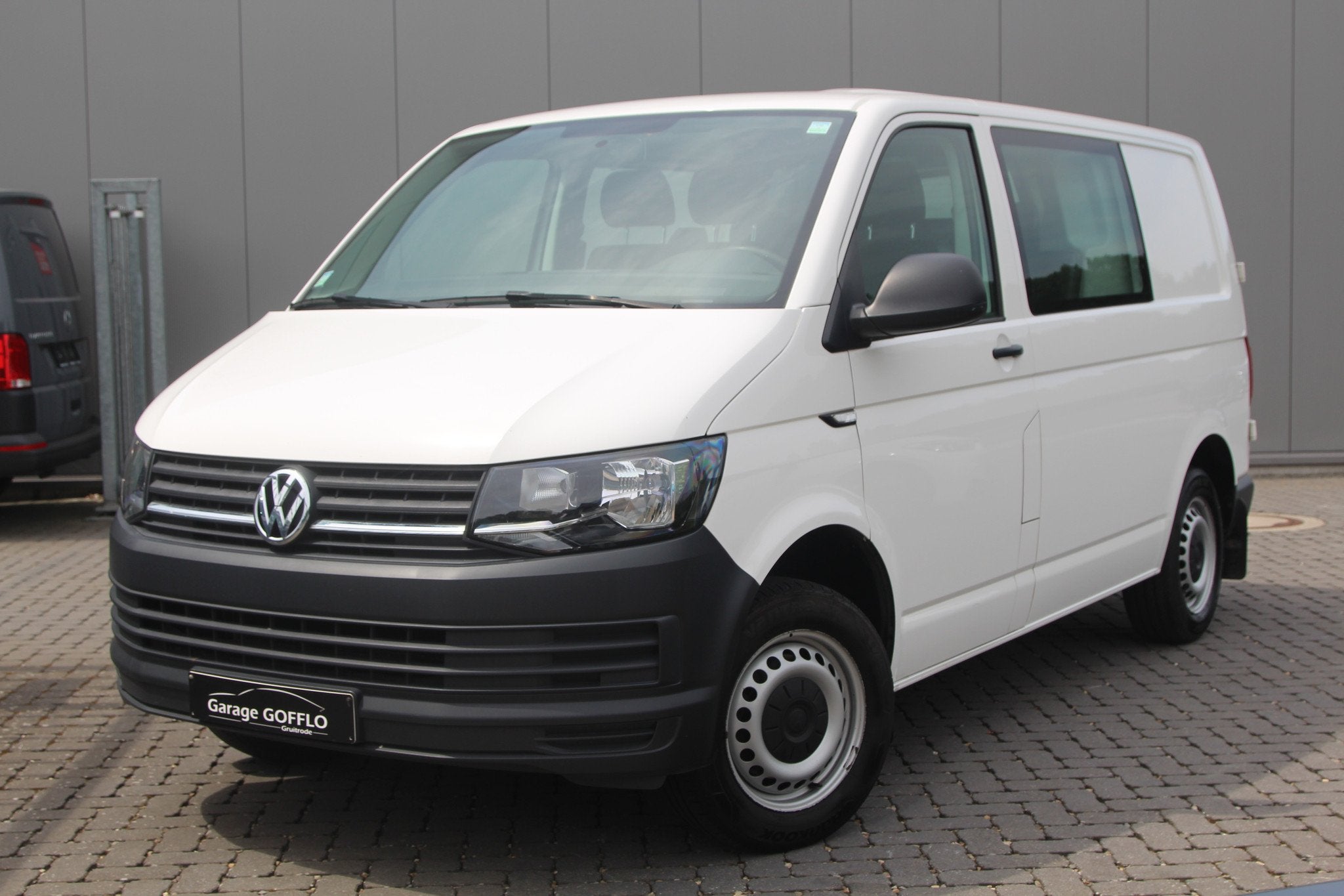 Volkswagen T6 TRANSPORTER 2.0 TDI DoKa Dubbel Cabine 6pl - 1, Autos, Cuir, Euro 6, Diesel, Particulier