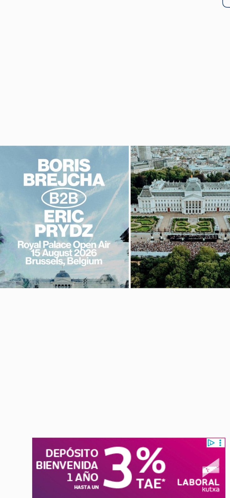 2 E tickets Eric Pyridz & Boris Brejcha 15/08, Tickets en Kaartjes, Evenementen en Festivals, Twee personen