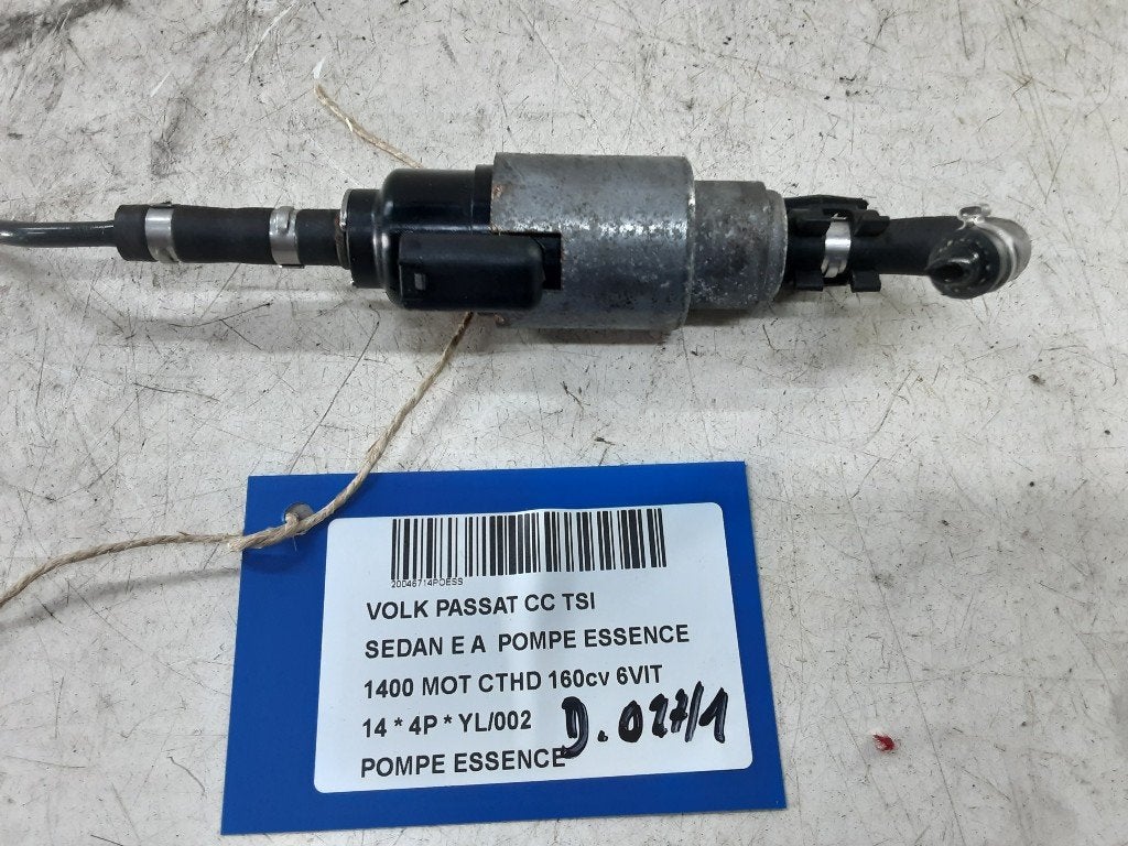 POMPE CARBURANT C Volkswagen Passat (3C2) (9002853P), Volkswagen, Mevr. I. Hauben, Utilisé, Rue de l'Espoir 34 34
4030  GRIVEGNÉE, BE