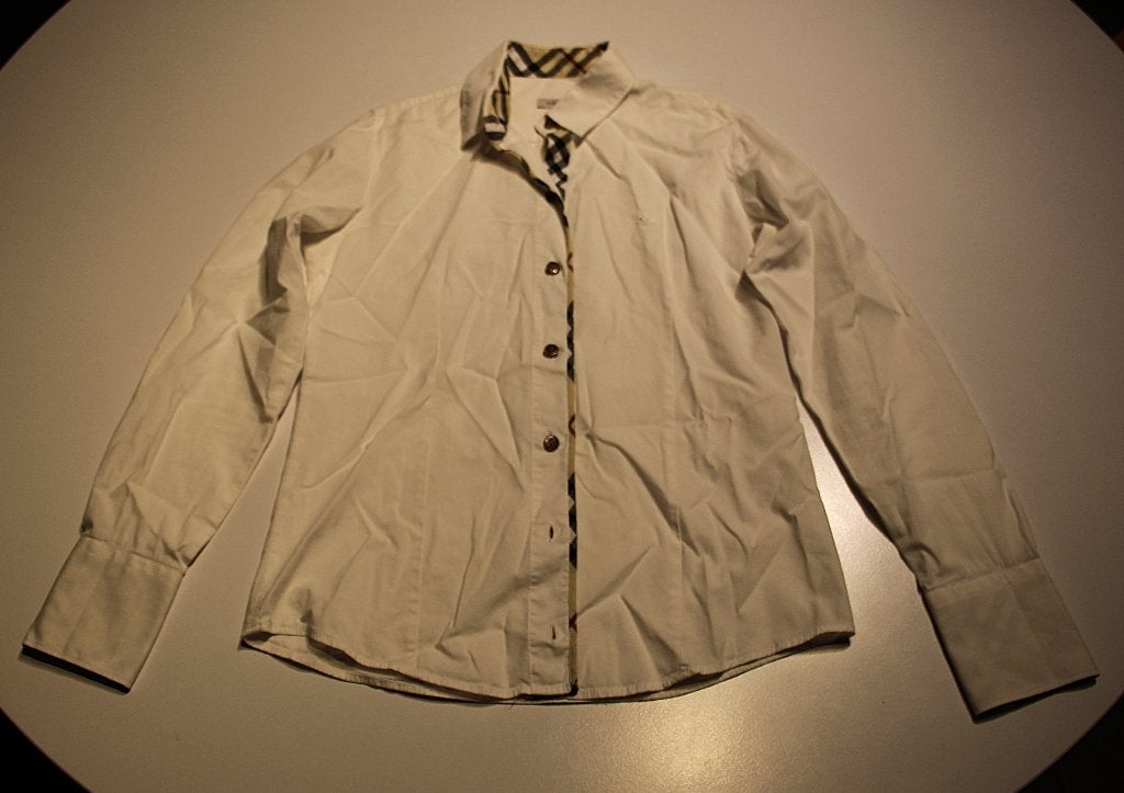 Burberry hemd dames, Kleding | Dames, Ophalen, Wit, Zo goed als nieuw, Burberry