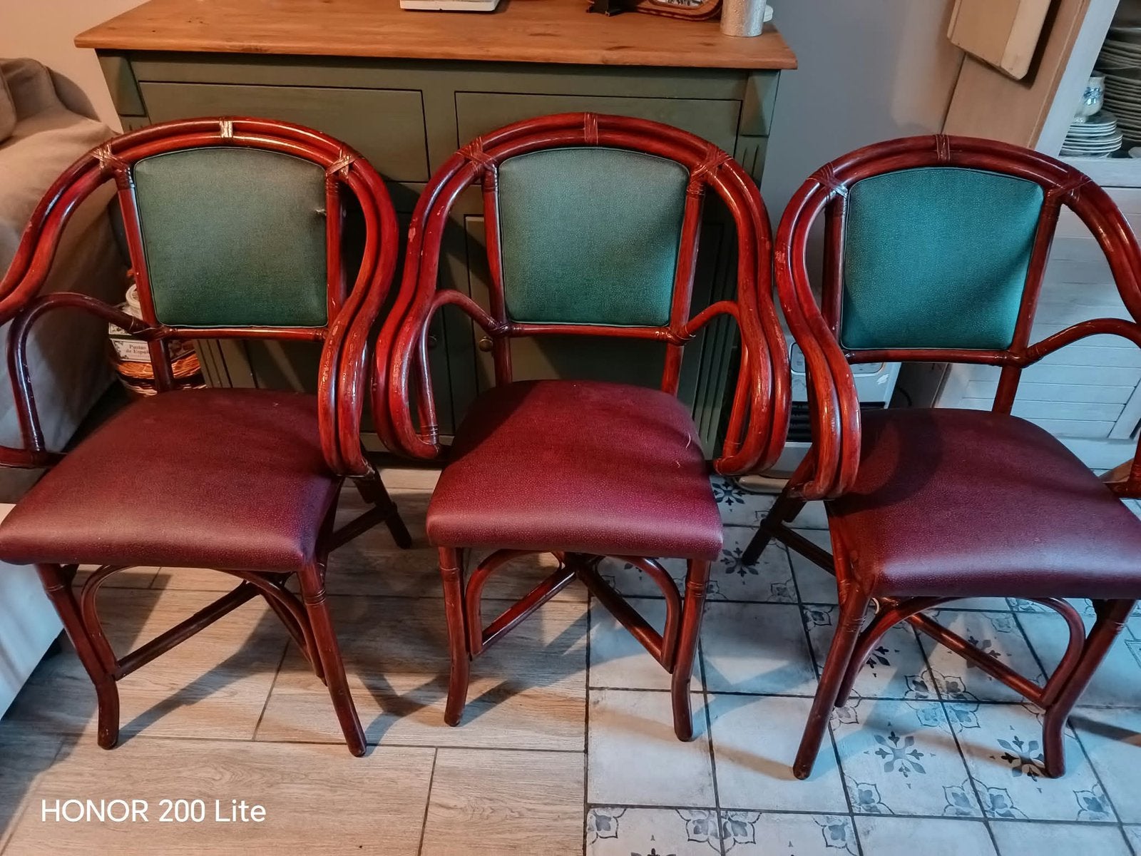 3 fauteuils style british, Enlèvement