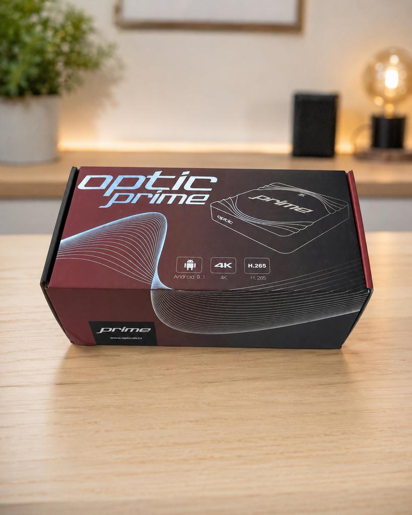 Optic Prime 4K Android 9.1 TV Box, Enlèvement, Neuf