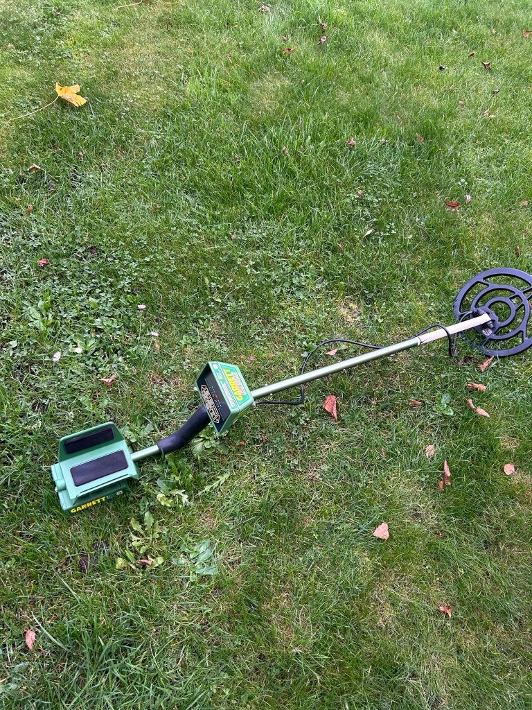 Pas ingeruild / Garrett GTI 1500 metaaldetector, Hobby & Loisirs créatifs, Détecteurs de métaux, Garrett, Plus de 30 cm, Enlèvement ou Envoi