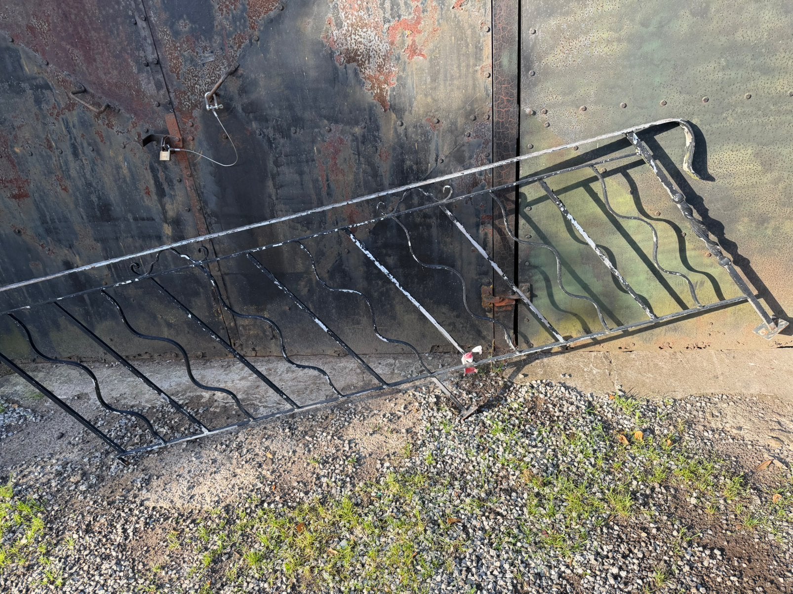 Garde corp en fer forger pour escalier, Enlèvement, Comme neuf, Escalier