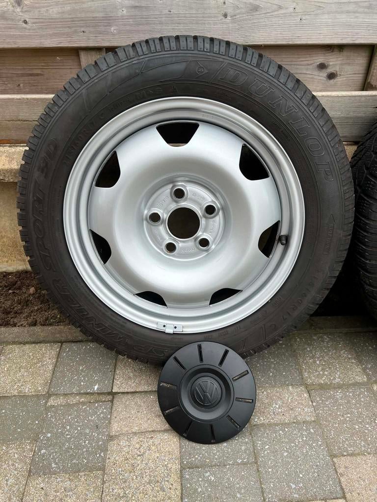 17 INCH VW TRANSPORTER T6.1 T6 T5 WINTERSET 215/60/R17 C, Auto-onderdelen, Banden en Velgen, Ophalen, Banden en Velgen, 17 inch