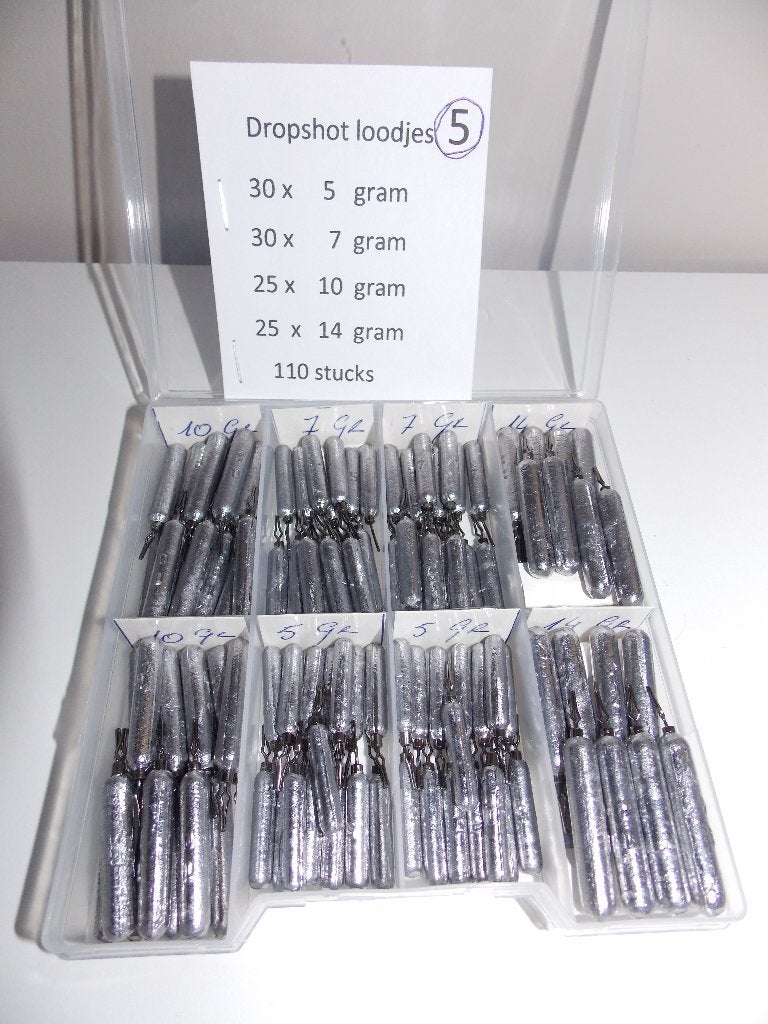 Boxen dropshot loodjes, Ophalen of Verzenden, Nieuw, Complete set