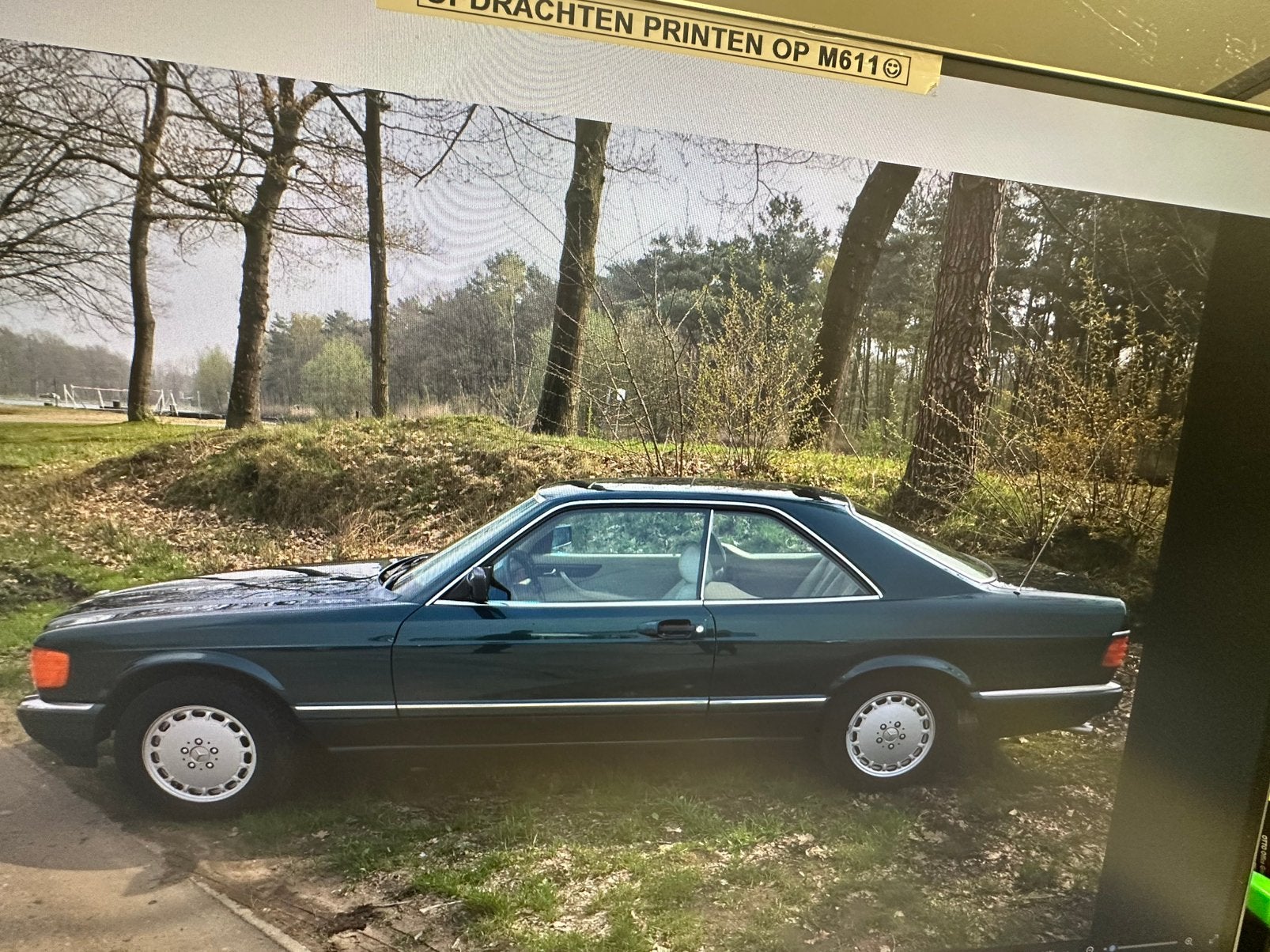 Mercedes 560 sec 1987, Autos, Cuir, Achat, Toit ouvrant, Particulier