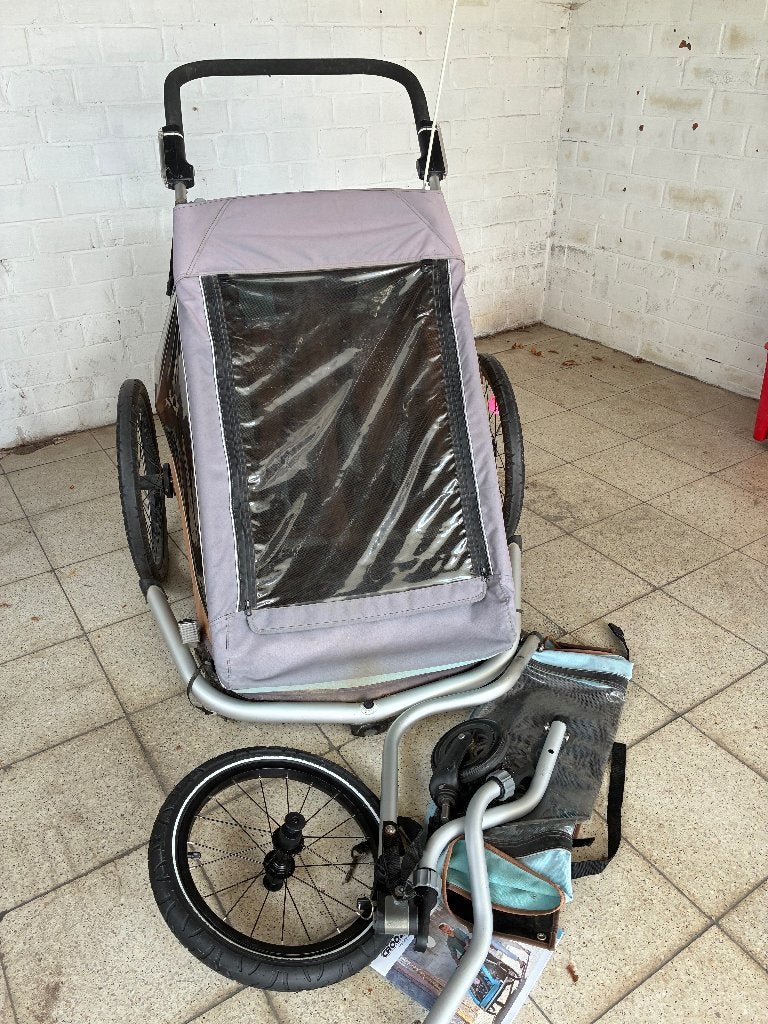 Fietskar Croozer, 40 à 60 kg, Enlèvement, Utilisé, Suspension