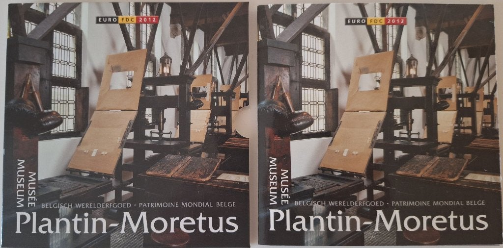 Coffret BU Belgique 2012 - Musée Plantin-Moretus - BU, Enlèvement ou Envoi, Belgique, Autres valeurs, Série