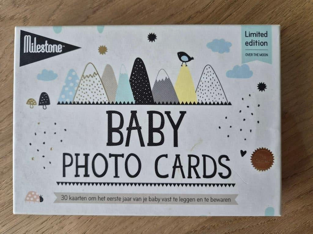 Milestone Baby Photo Cards - Mijlpaalkaarten, Ophalen, Gebruikt