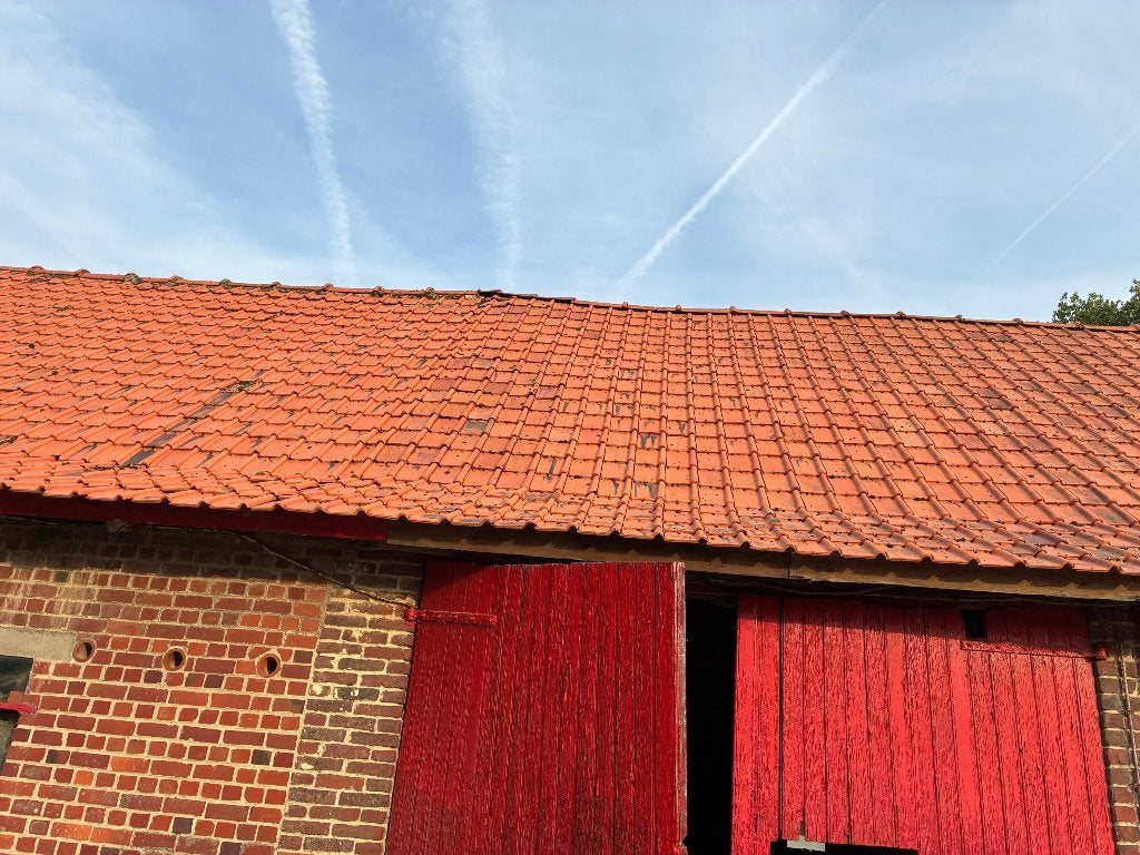 Dakpannen, Doe-het-zelf en Bouw, Dakpannen en Dakbedekking, Ophalen, Gebruikt, Steen of Klei, Dakpannen