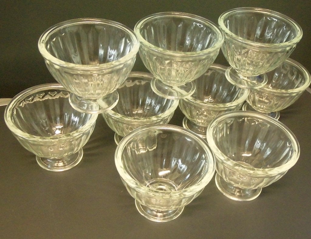 13 glazen bekers, Ophalen, Zo goed als nieuw, Glas, Overige typen