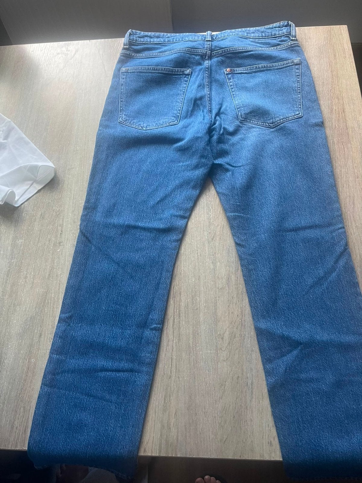 Herenjeans met normale pasvorm, 2 stuks, Kleding | Heren, Blauw, W32 (confectie 46) of kleiner, Ophalen of Verzenden, Zo goed als nieuw