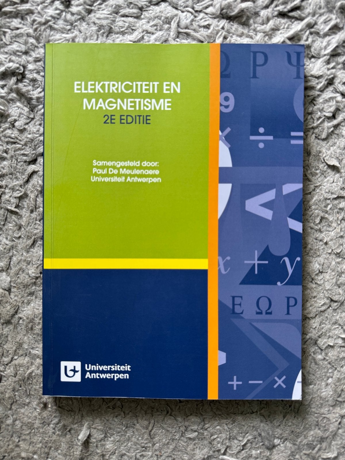 Elektriciteit en magnetisme - Paul De Meulenaere, Ophalen of Verzenden, Nieuw, Hoger Onderwijs