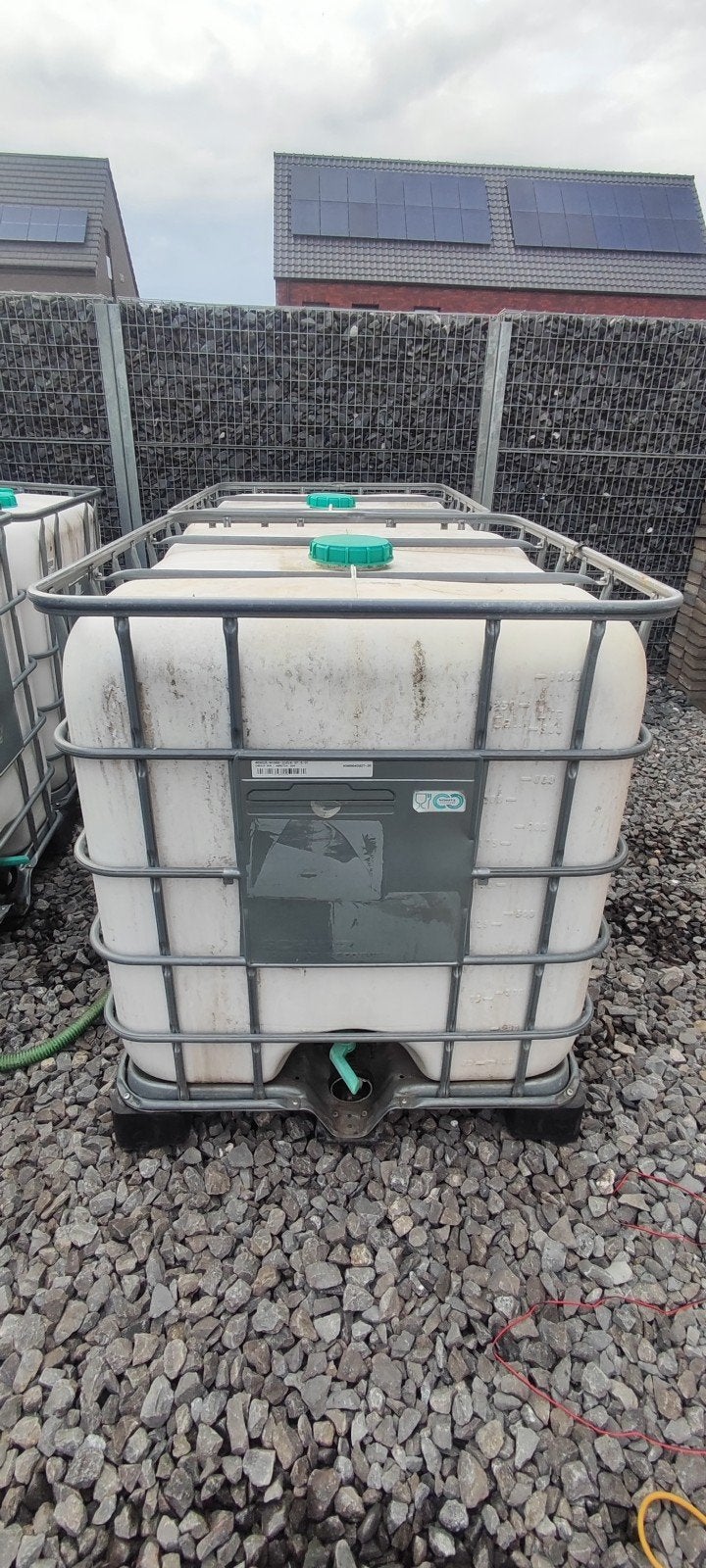 Ibc container 1000 liter gereserveerd, 150 liter of meer, Ophalen, Gebruikt, Kunststof