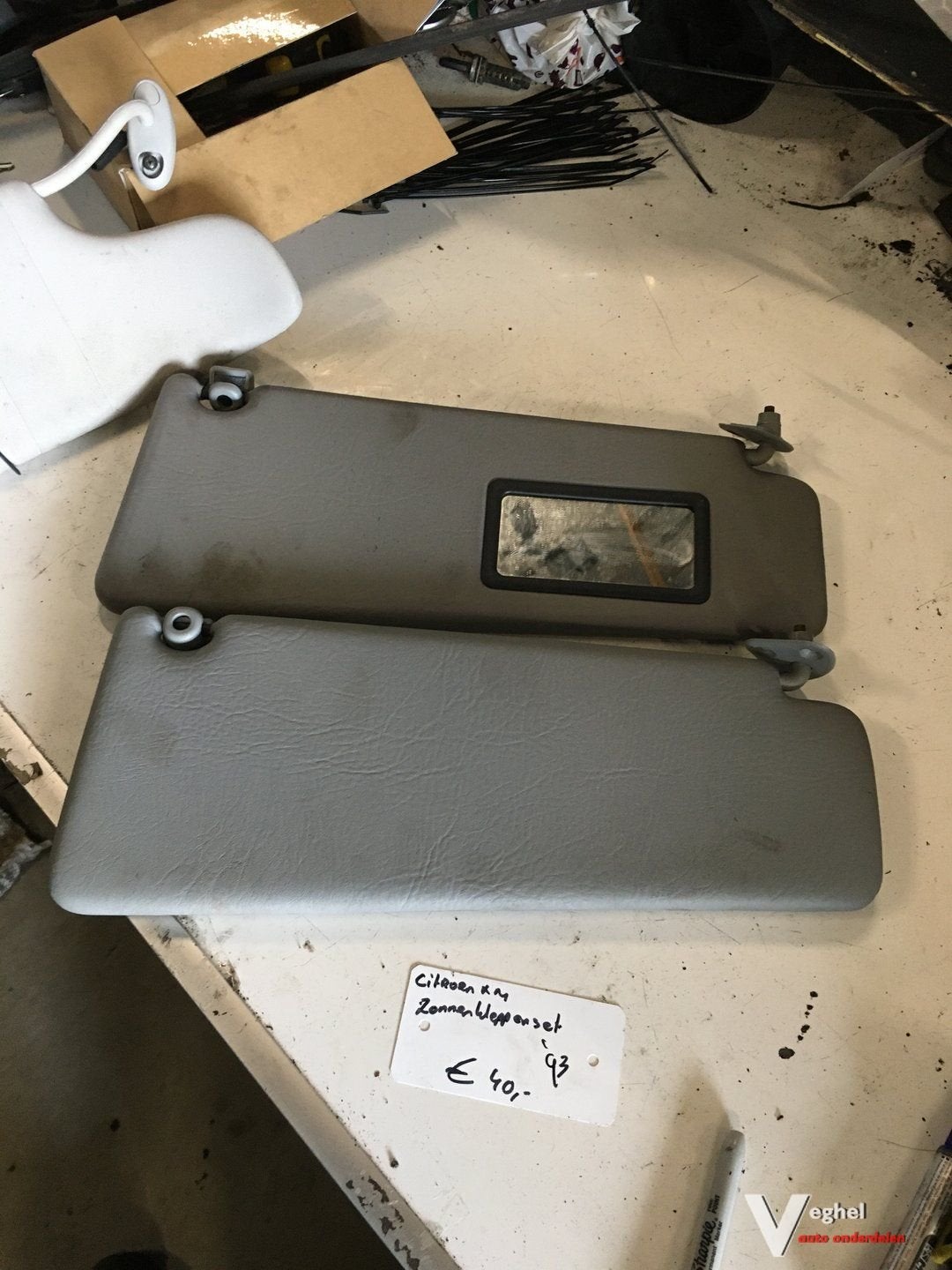 Citroen XM 1993 Zonnekleppen set, Gebruikt, -, -, Ophalen of Verzenden