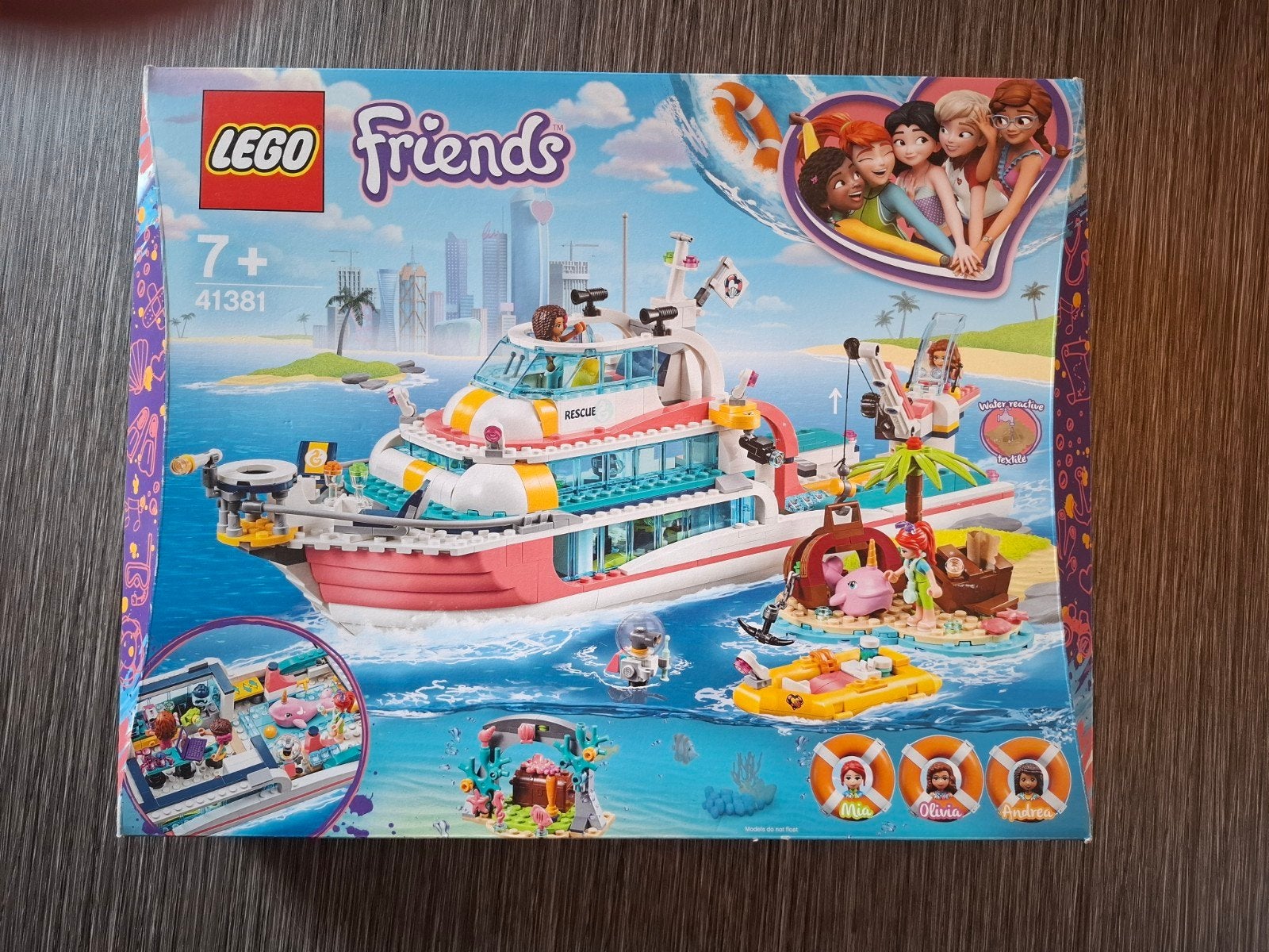 LEGO Friends 41381 – Reddingsboot op zee – compleet, Ophalen, Compleet, Lego, Friends