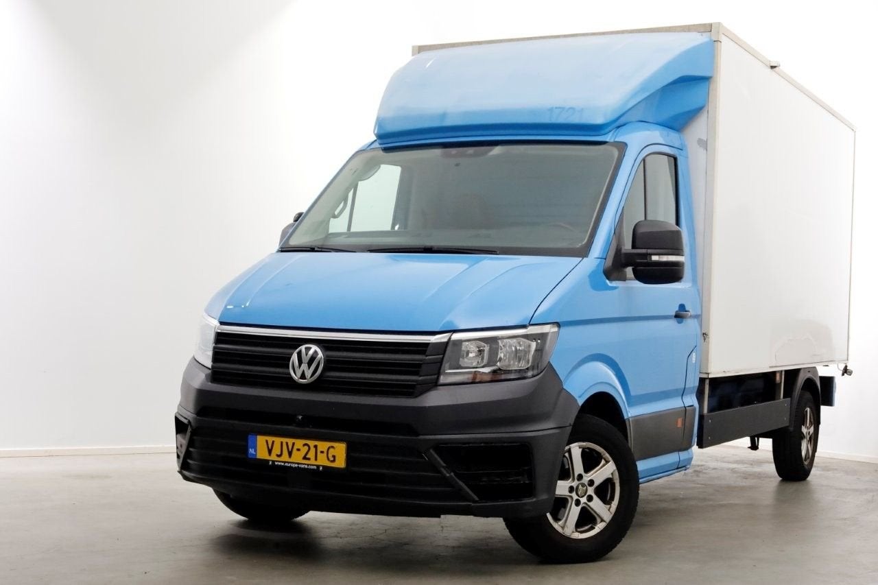 Volkswagen Crafter 35 2.0 TDI E6 Bakwagen met achterdeuren 2, Auto's, Blauw, Bedrijf, ABS, 277 g/km