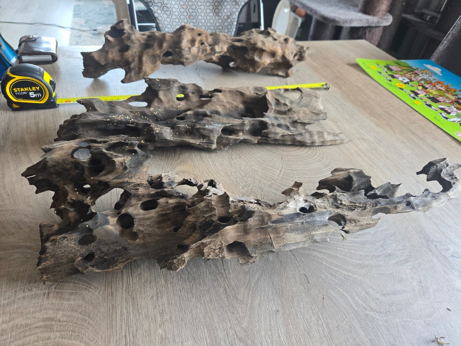3 mooie stukken hout voor in het aquarium., Dieren en Toebehoren, Ophalen of Verzenden