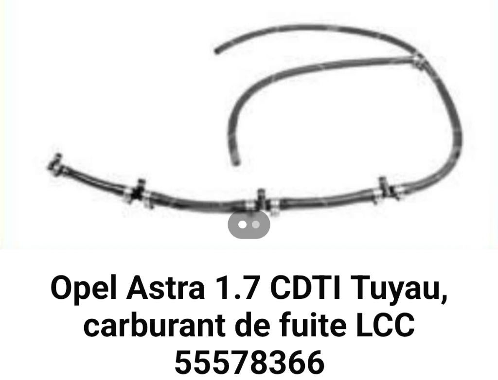 Tuyau retour mazout Opel voir photo neuf!!;, Enlèvement, Opel