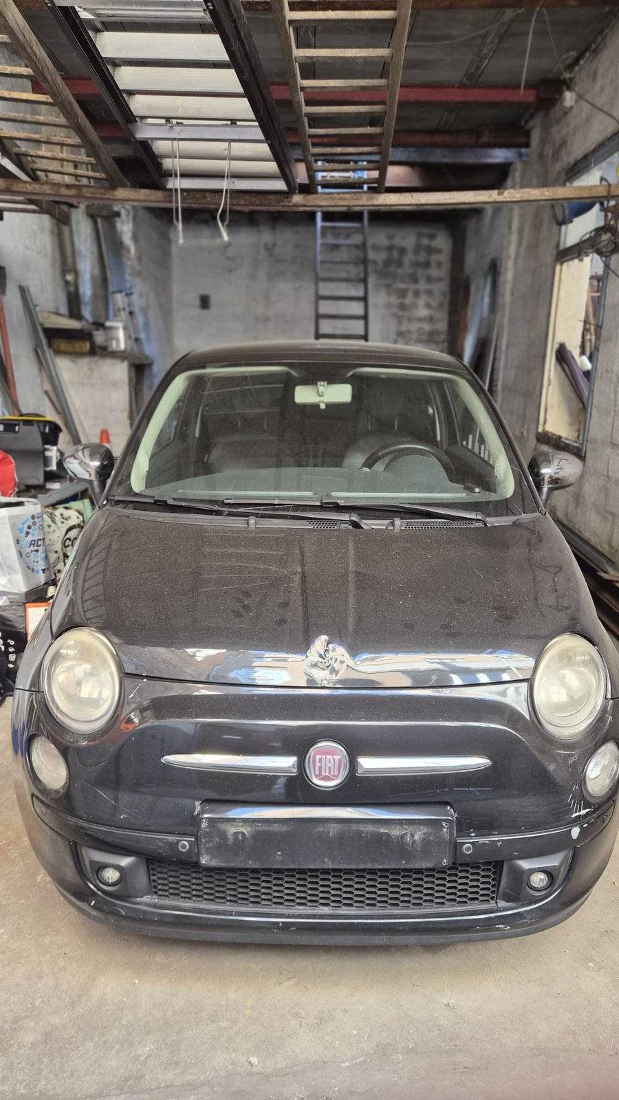 Fiat 500, Cuir, Achat, Noir, Automatique