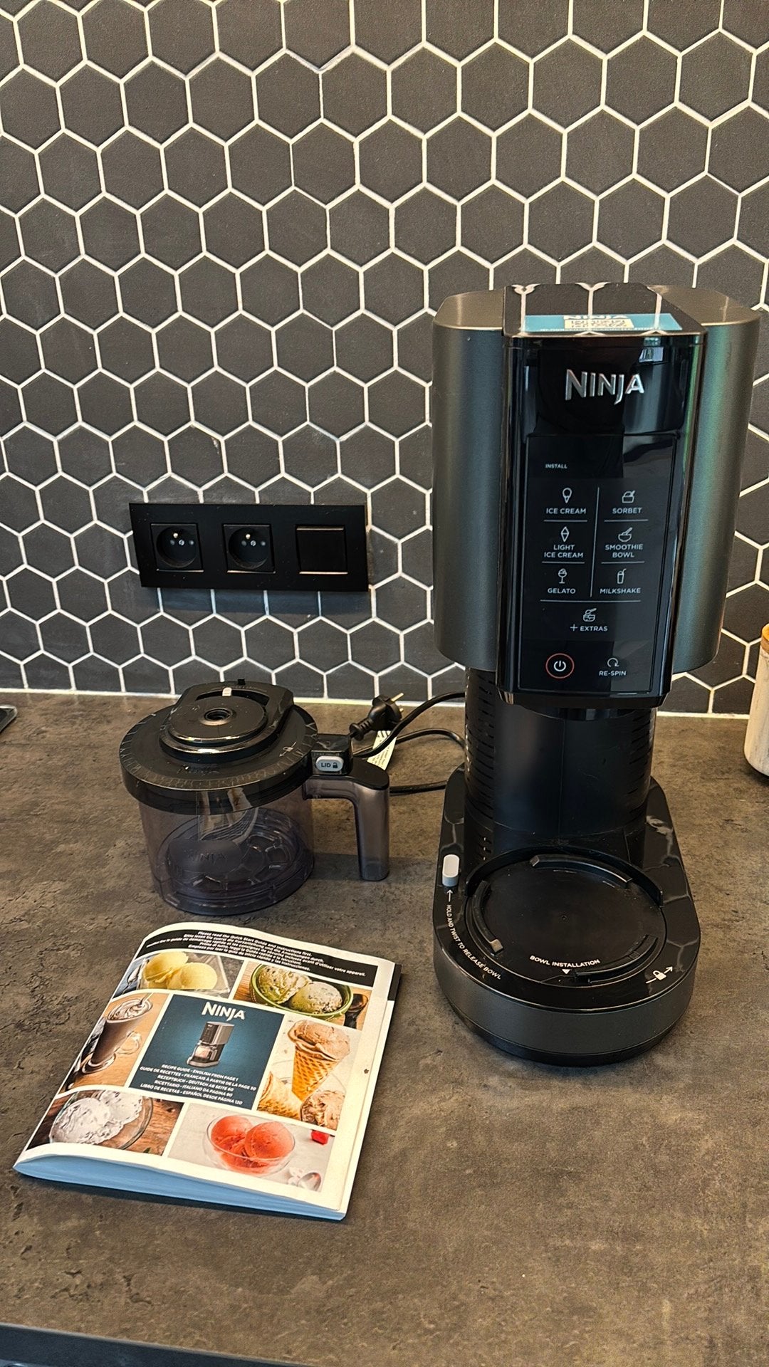 Ninja creami ice cream maker, Elektronische apparatuur, Ophalen of Verzenden, Zo goed als nieuw