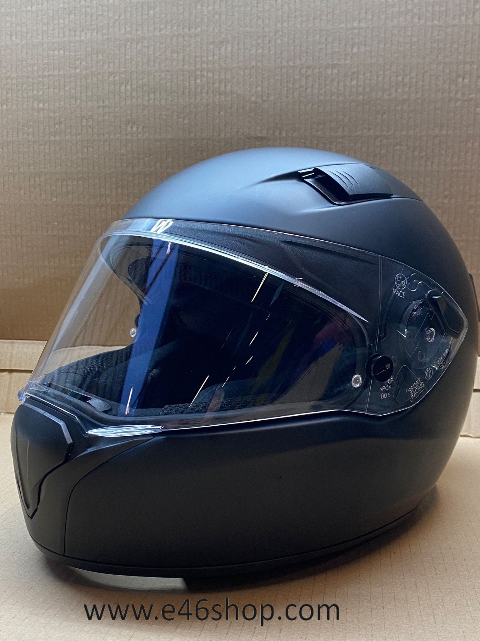 BMW HELM RACE ZWART MAT MAAT 60-61 OE 76318548229 NIEUW, Motos, -, Casque intégral, -, -