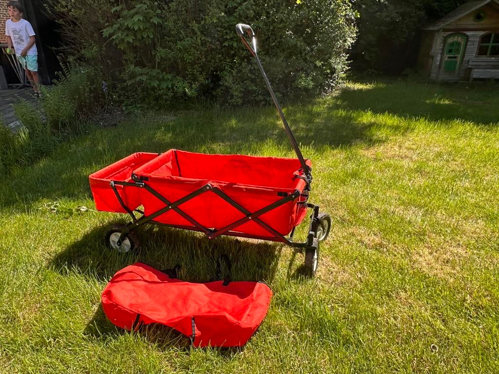 Bolderkar opvouwbaar. In prima staat, Caravans en Kamperen, Bolderkarren, Ophalen, Opvouwbaar, Zo goed als nieuw