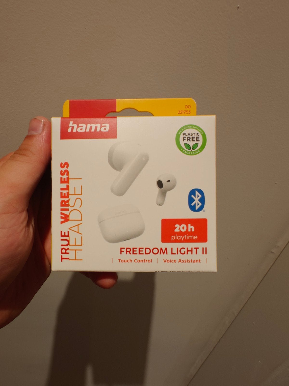 Hama Freedom Light II, TV, Hi-fi & Vidéo, Neuf, Autres marques, Blanc, Bluetooth