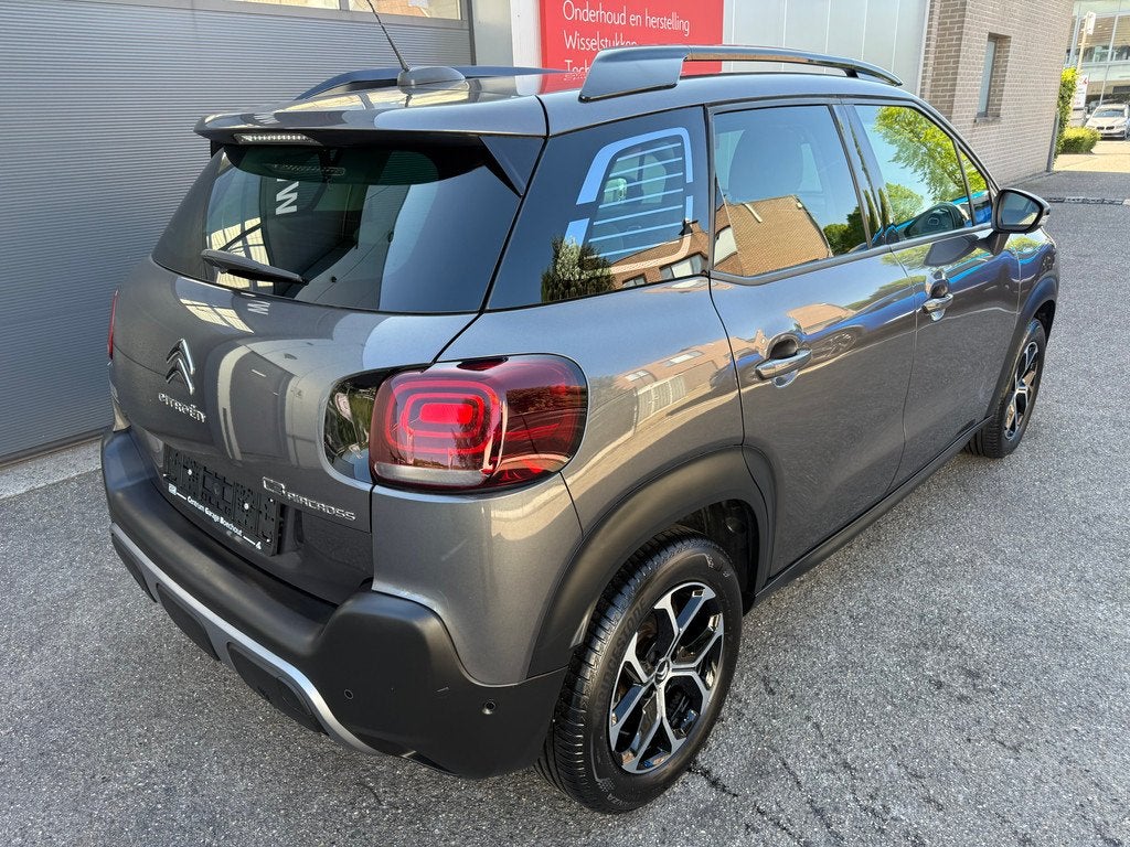 Citroën C3 Aircross 12PureTech 110pk SHINE LEDER FULL OPTIO, Auto's, Citroën, Gebruikt, 1199 cc, 110 g/km, Leder