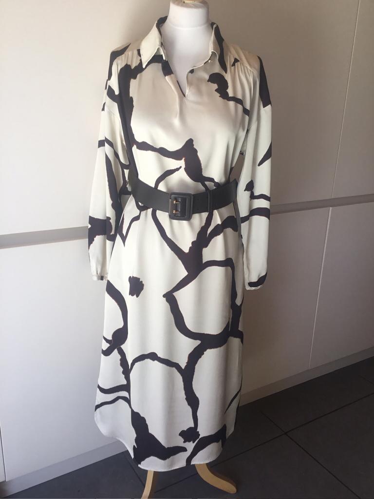 Caroline Biss nieuwe lange jurk  met riem, maat 36, Neuf, Enlèvement ou Envoi, Autres couleurs, Taille 36 (S)