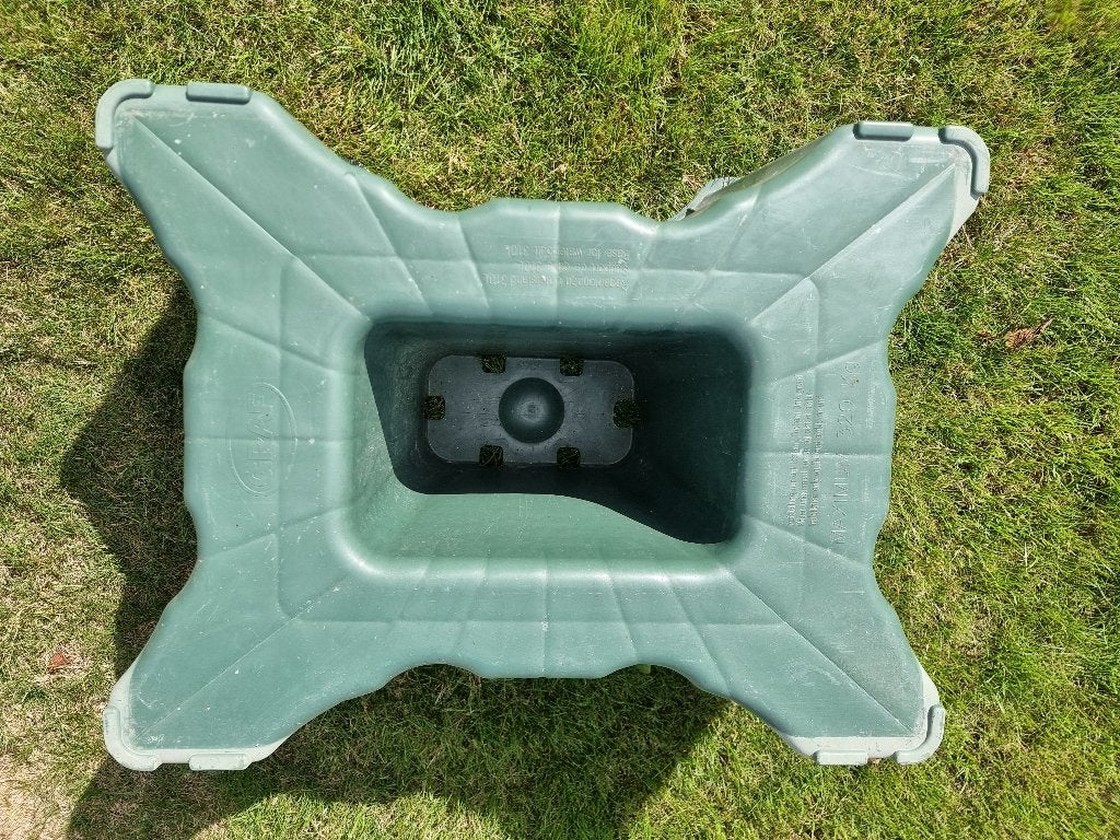 Support Tonneau eau de pluie, Jardin & Terrasse, 150 litres ou plus, Enlèvement, Comme neuf, Synthétique