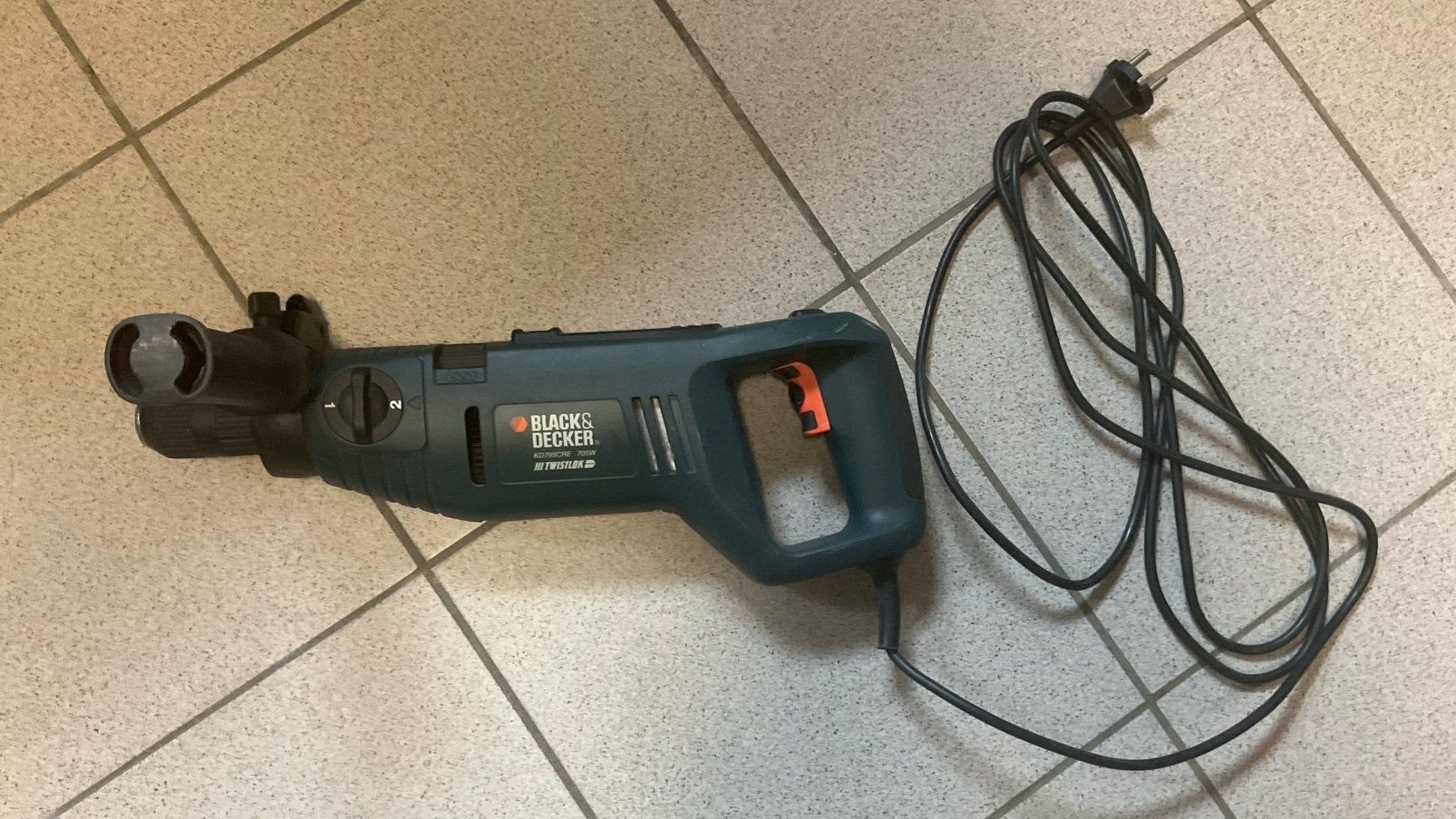 Black & Decker klopboormachine, Ophalen, Gebruikt
