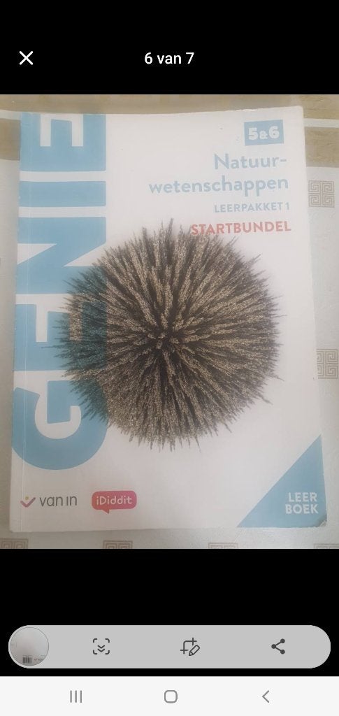 Genie Natuurwetenschappen 5 en6 leerpakket 1 en 2 en 3, Boeken, Ophalen, Zo goed als nieuw