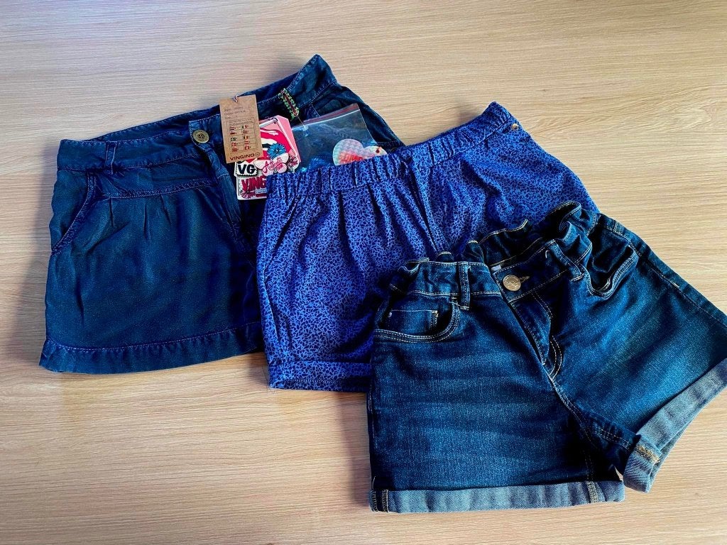 Pakket shorts - maat 176 ( 3 stuks), Kinderen en Baby's, Kinderkleding | Maat 176, Nieuw, Meisje, Broek, Ophalen of Verzenden