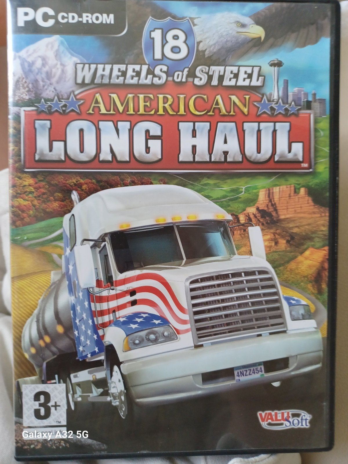 American truck spel pc, 1 joueur, Virtual Reality, Enlèvement, Utilisé