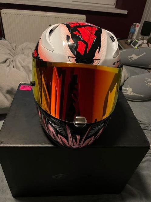 HJC RPHA 11 Carnage Marvel Limited Edition – Topstaat, Motos, HJC, Casque intégral, Enlèvement, Neuf, sans ticket