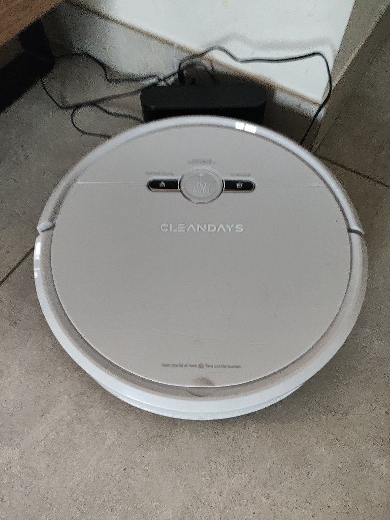 vacuum cleaner robot, Ophalen