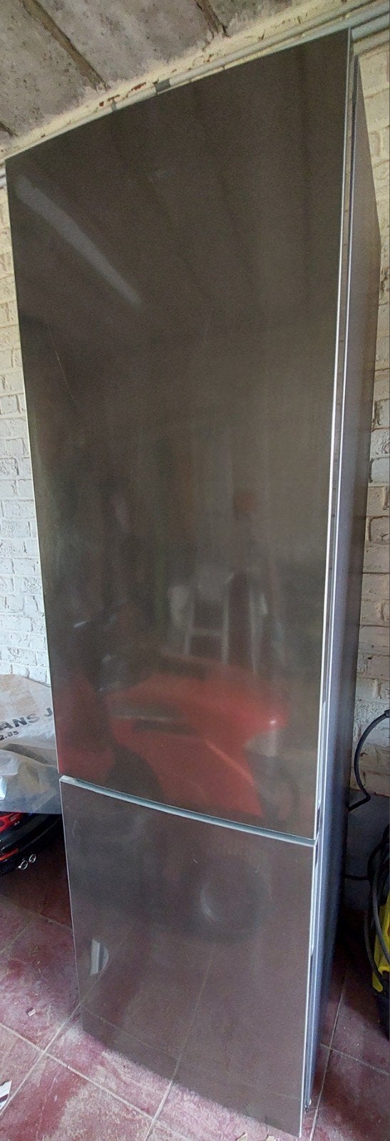 koelkast met diepvries samsung RB37J5015SS/EF, Ophalen, Gebruikt, 200 liter of meer, Energieklasse A of zuiniger
