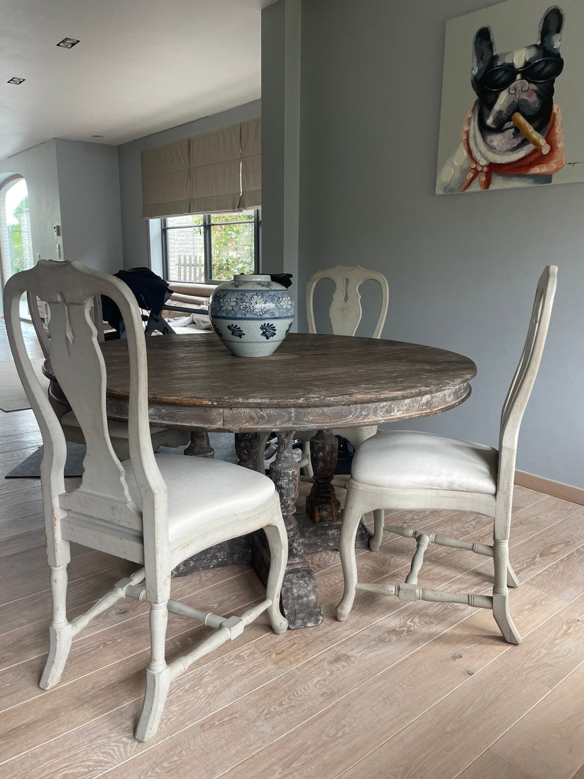 Flamant tafel, Huis en Inrichting, Ophalen, Gebruikt, Flamant, 4 tot 6 stoelen