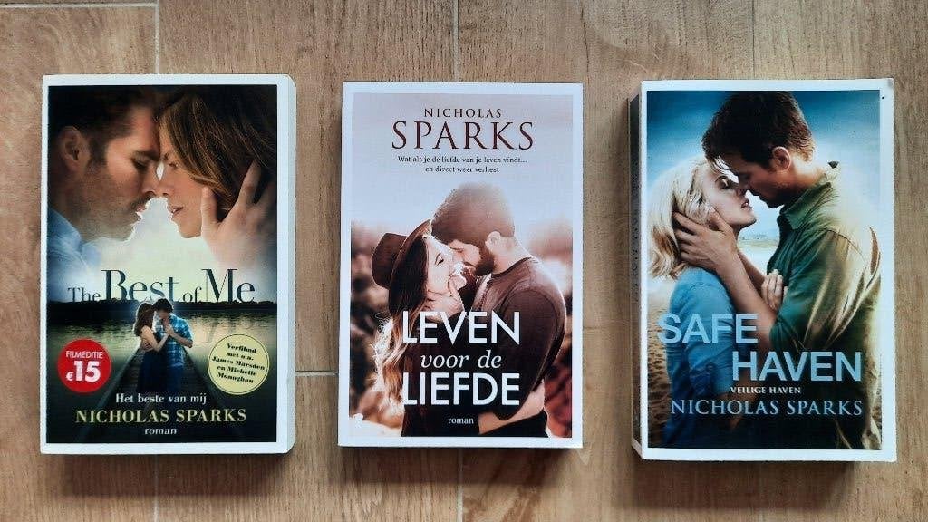 Nicholas Sparks : 3 boeken, Ophalen of Verzenden, Gelezen, België