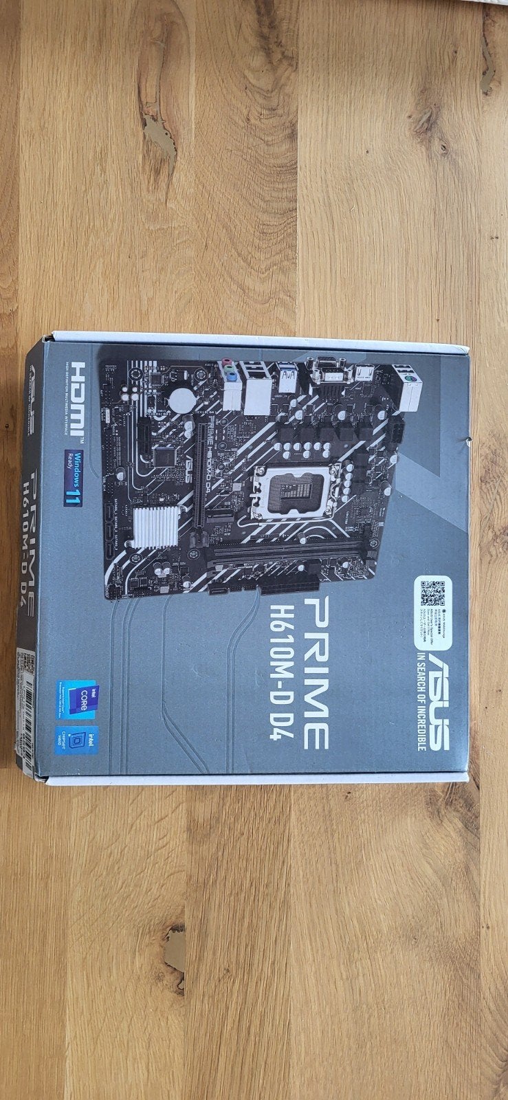 Asus prime H610M-D D4 (intel 12th -> 14th gen), Enlèvement
