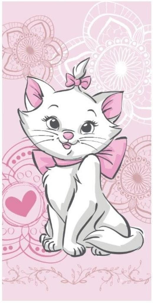 Marie Cat Badlaken / Disney Strandlaken Aristocats - Katoen, Disney, Meisje, One size, Nieuw